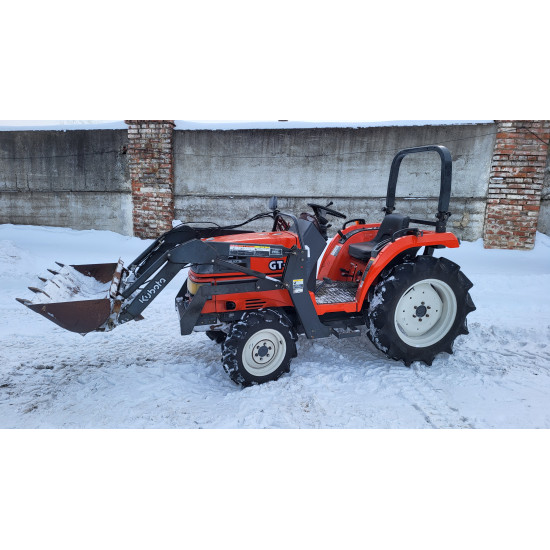 Міні-трактор Kubota GT-3 з фронтальним навантажувачем - Зображення 2