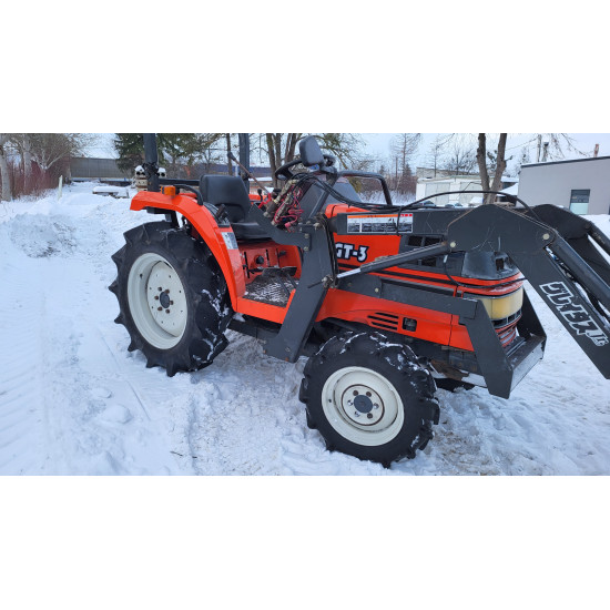 Міні-трактор Kubota GT-3 з фронтальним навантажувачем - Зображення 4