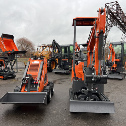 Міні екскаватор LeiTe+Міні навантажувач LeiTe