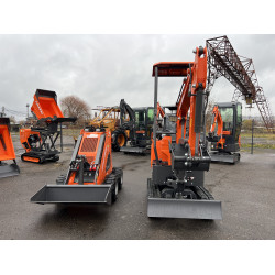 Міні екскаватор LeiTe+Міні навантажувач LeiTe