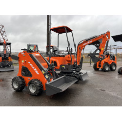 Міні екскаватор LeiTe+Міні навантажувач LeiTe