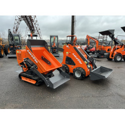 Міні навантажувач LeiTe+Міні самоскид LeiTe