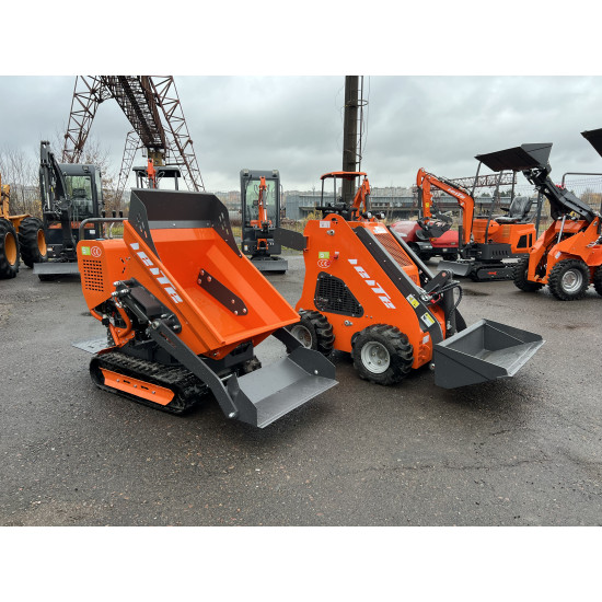 Міні навантажувач LeiTe+Міні самоскид LeiTe - Зображення 1