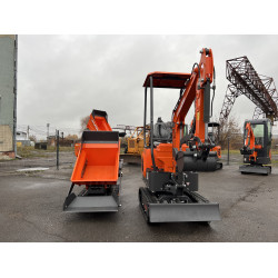 Міні самоскид LeiTe+Міні екскаватор LeiTe