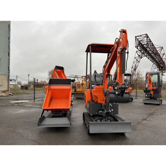 Міні самоскид LeiTe+Міні екскаватор LeiTe - Зображення 2