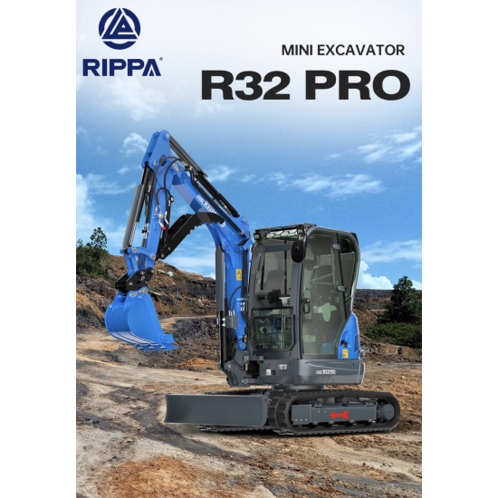 Міні-екскаватор Rippa R32 PRO - Зображення 1
