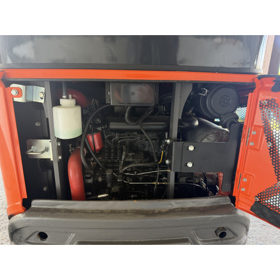 Міні-екскаватор LeiTe LT1018 CAB + швидкоз'єм, ковші 200 мм, 380 мм, 600 мм, 800 мм гідравлічний планувальний, гідро прижим, Ripper - Зображення 4